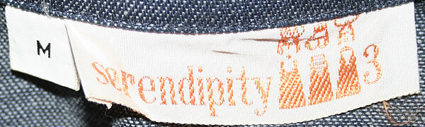 Overblouse, Serendipity 3 (American, opened 1954), cotton, American