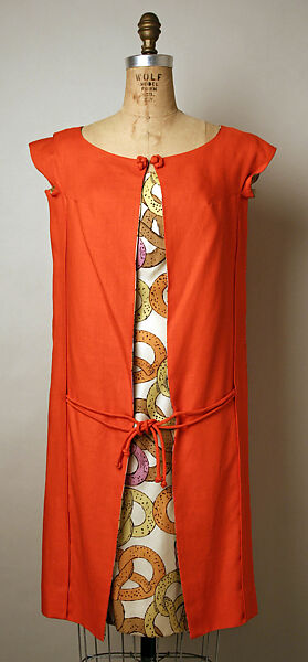 Ensemble, Serendipity 3 (American, opened 1954), silk, linen, American