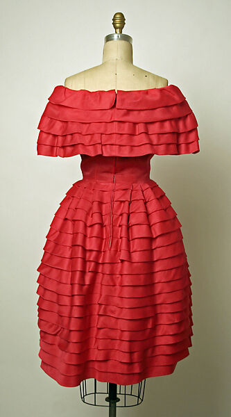 Evening dress, Simonetta (Italian, born 1922), silk, Italian