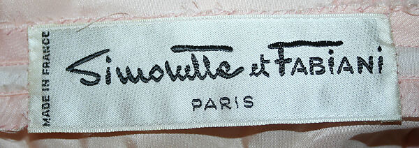 Evening dress, Simonetta (Italian, born 1922), silk, Italian