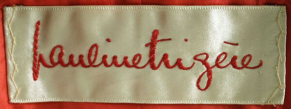 Ensemble, Pauline Trigère (American, born France, Paris 1908–2002 New York), wool, American