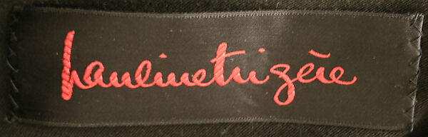 Evening dress, Pauline Trigère (American, born France, Paris 1908–2002 New York), wool, fur, American