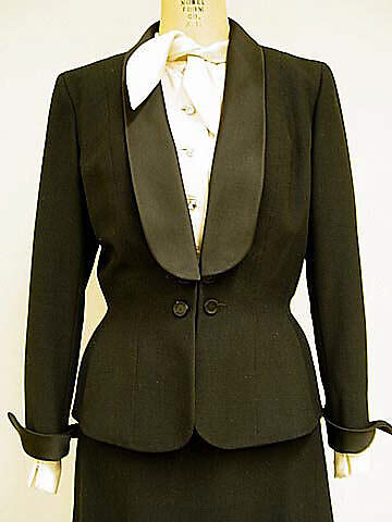 Suit, Pauline Trigère (American, born France, Paris 1908–2002 New York), wool, silk, American