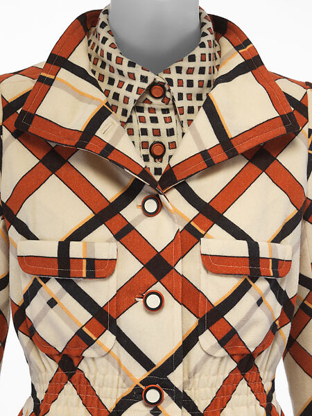 Ensemble, Emanuel Ungaro (French, 1933–2019), wool, leather, French