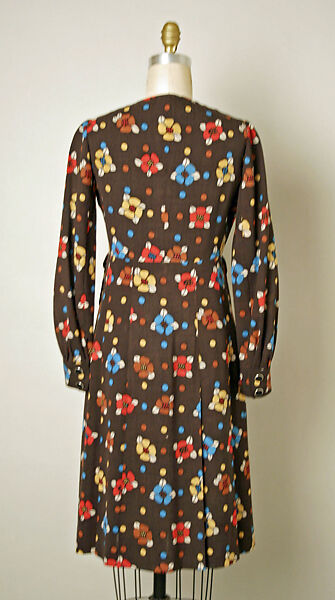 Dress, Emanuel Ungaro (French, 1933–2019), wool, French