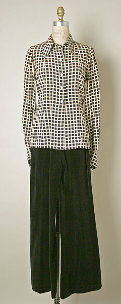 Ensemble, Emanuel Ungaro (French, 1933–2019), cotton, silk, French