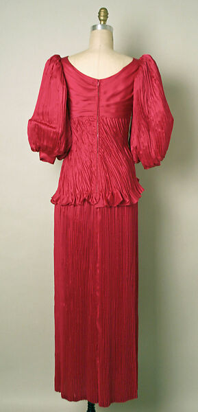 Evening dress, Emanuel Ungaro (French, 1933–2019), silk, French