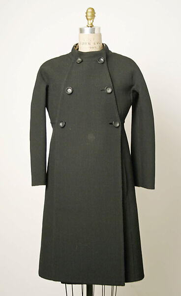 Ensemble, Valentino (Italian, born 1932), (a–c) wool; (d) leather, Italian 