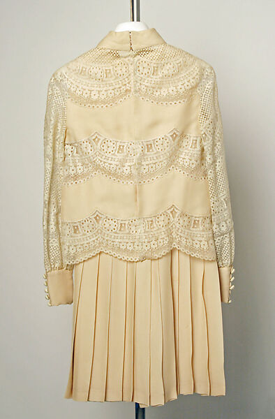 Cocktail ensemble, Valentino S.p.A. (Italian, founded 1959), silk, cotton, Italian