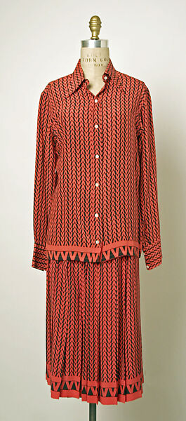 Dress, Valentino (Italian, born 1932), silk, Italian 
