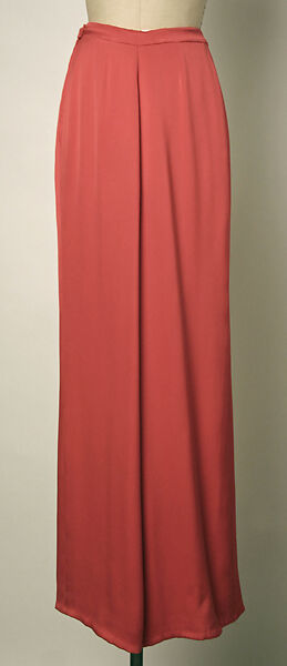 Evening pantsuit, Valentino S.p.A. (Italian, founded 1959), silk, Italian