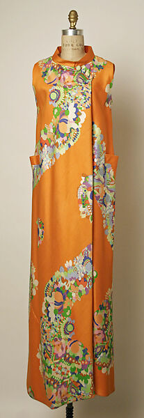 Evening dress, Valentino (Italian, born 1932), silk, Italian 