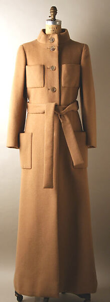 Evening coat, Norman Norell (American, Noblesville, Indiana 1900–1972 New York), wool, American 