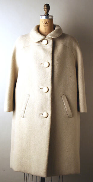 Coat, Norman Norell (American, Noblesville, Indiana 1900–1972 New York), wool, American 