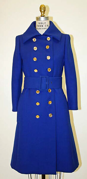 Coat, Norman Norell (American, Noblesville, Indiana 1900–1972 New York), wool, American 