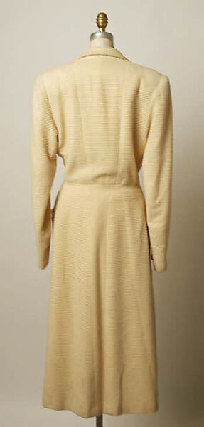 Coat, Possibly by House of Patou (French, founded 1914), wool, French