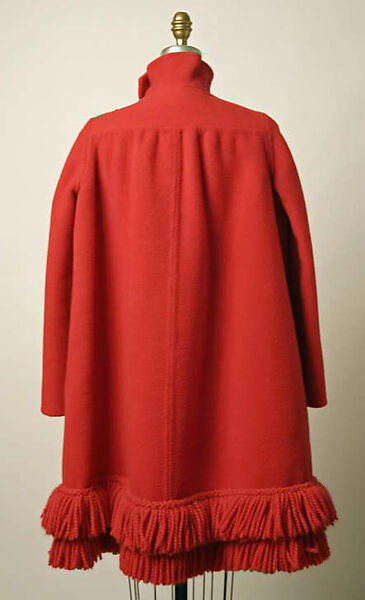 Coat, House of Patou (French, founded 1914), wool, leather, French