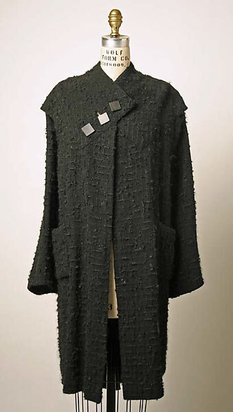Coat, Robert Piguet (French, born Switzerland, 1901–1953), wool, French 