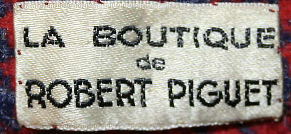 Afternoon skirt, Robert Piguet (French, born Switzerland, 1901–1953), wool, metal, French