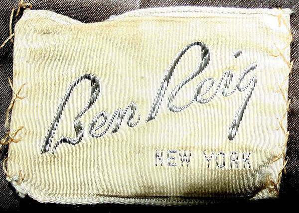 Coat, Ben Reig, wool, fur, American