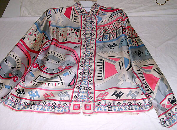 Shirt, Emilio Pucci (Italian, Florence 1914–1992), silk, Italian