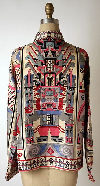 Shirt, Emilio Pucci (Italian, Florence 1914–1992), silk, Italian