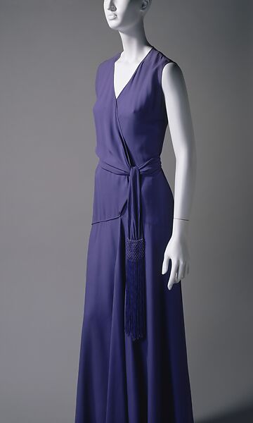 Dress, Natacha Rambova (American, 1897–1966), silk, American 