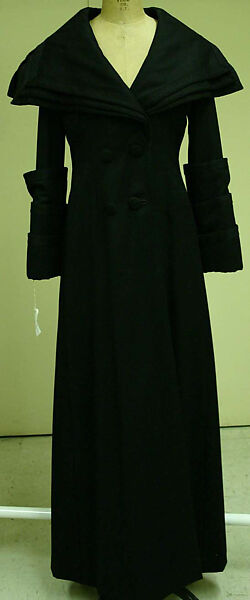 Evening coat, Thea Porter (British (born Israel), Jerusalem 1927–2000 London), wool, silk, British