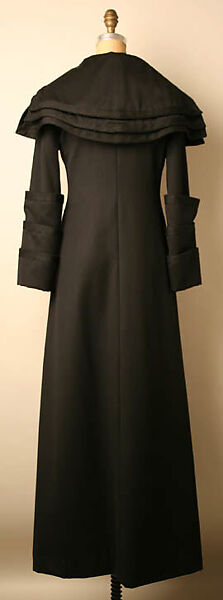 Evening coat, Thea Porter (British (born Israel), Jerusalem 1927–2000 London), wool, silk, British