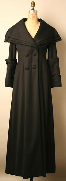 Evening coat, Thea Porter (British (born Israel), Jerusalem 1927–2000 London), wool, silk, British 