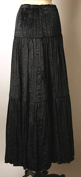 Skirt, Thea Porter (British (born Israel), Jerusalem 1927–2000 London), cotton, silk, British