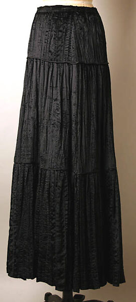 Skirt, Thea Porter (British (born Israel), Jerusalem 1927–2000 London), cotton, silk, British 
