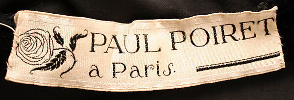 Dinner dress, Paul Poiret (French, Paris 1879–1944 Paris), silk, French