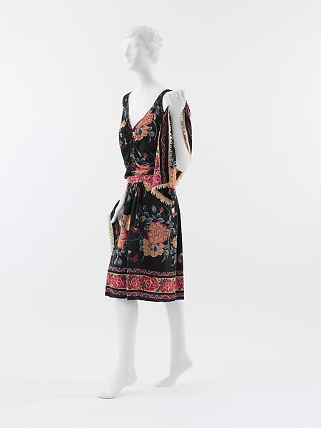 Afternoon ensemble, Paul Poiret (French, Paris 1879–1944 Paris), silk, French