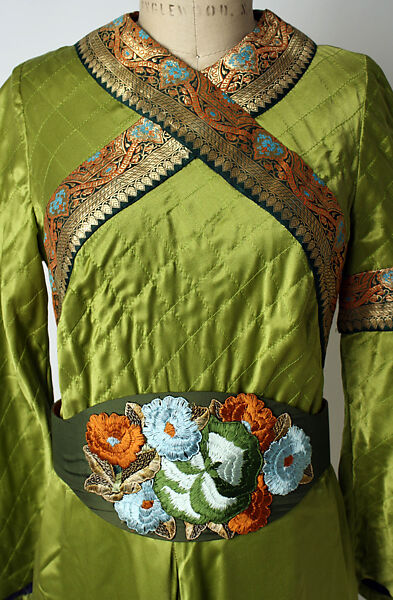 Evening dress, Thea Porter (British (born Israel), Jerusalem 1927–2000 London), silk, British