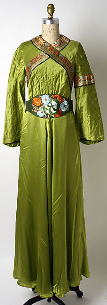 Evening dress, Thea Porter (British (born Israel), Jerusalem 1927–2000 London), silk, British 