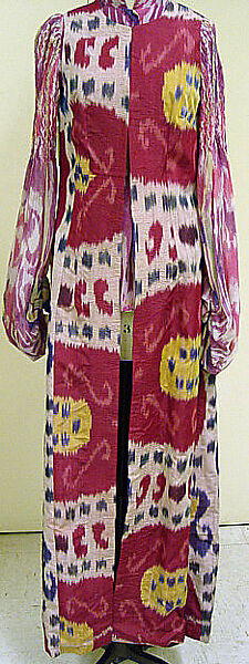 Evening ensemble, Thea Porter (British (born Israel), Jerusalem 1927–2000 London), silk, cotton, British 