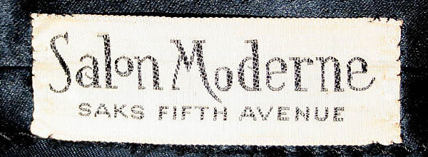 Dinner dress, Maggy Besançon de Wagner (French, 1896–1971), silk, French