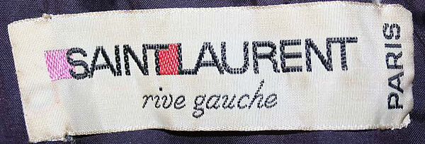 Dress, Yves Saint Laurent (French, founded 1961), wool, French