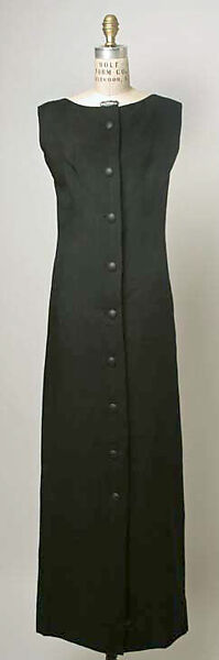 Evening dress, Yves Saint Laurent  French, rayon, linen, French