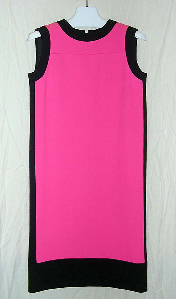 Dress, Yves Saint Laurent (French, founded 1961), wool, French