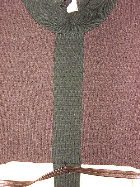 Dress, Yves Saint Laurent (French, founded 1961), wool, French