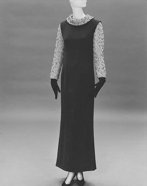 Evening dress, Yves Saint Laurent (French, founded 1961), silk, French