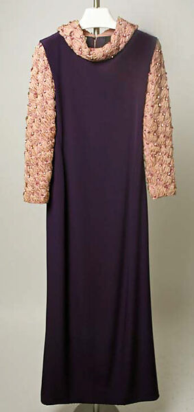 Evening dress, Yves Saint Laurent  French, silk, French