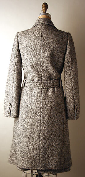 Suit, Yves Saint Laurent (French, founded 1961), wool, plastic, French