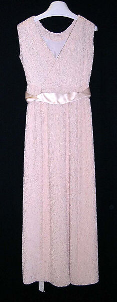 Evening ensemble, Yves Saint Laurent (French, founded 1961), silk, metallic thread, glass beads, French
