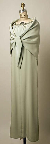 Evening ensemble, Yves Saint Laurent (French, founded 1961), silk, French 
