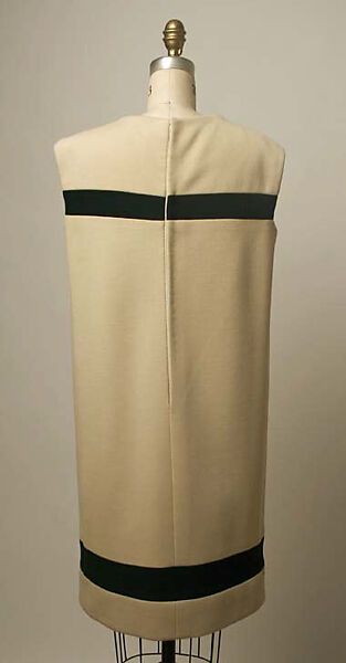 Dress, Yves Saint Laurent (French, founded 1961), wool, French