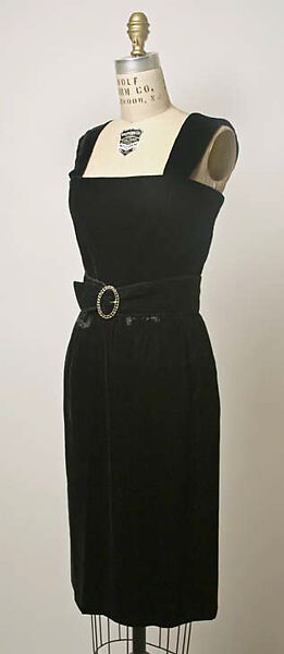 Evening ensemble, Yves Saint Laurent (French, founded 1961), silk, wool, French