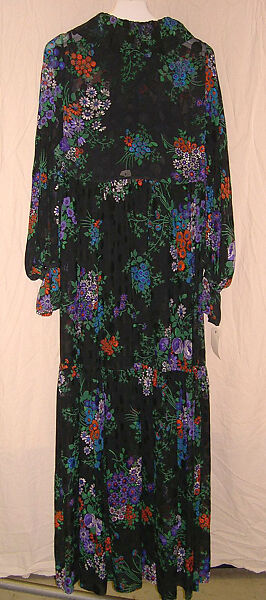 Evening dress, Yves Saint Laurent (French, founded 1961), silk, French